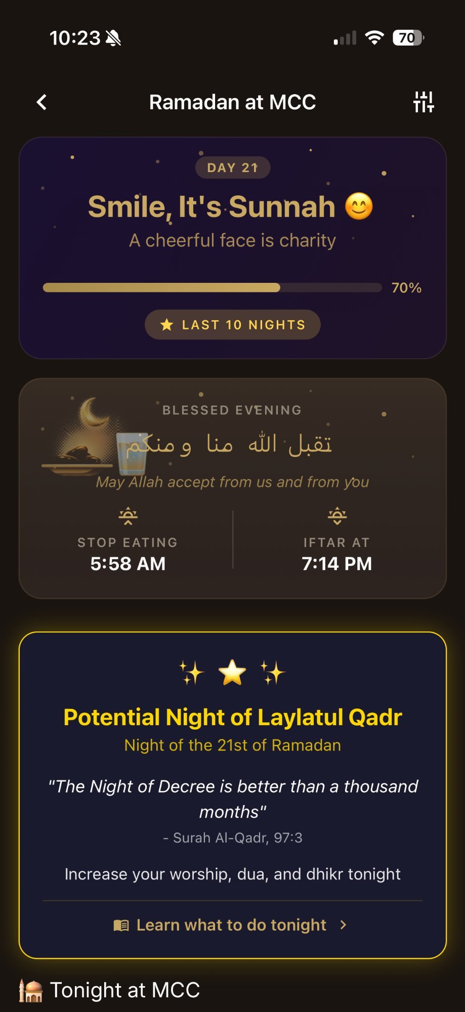 Ramadan Day 21 - Laylatul Qadr